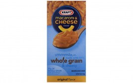 Kraft Macaroni & Cheese Dinner, Whole Grain & Cheesy  Box  170 grams